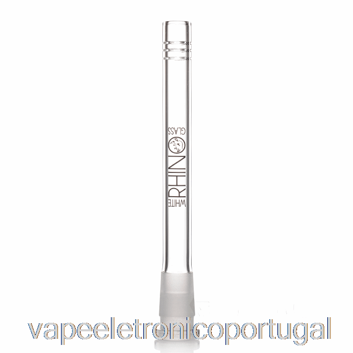Vape Eletrônico White Rhino 19/14 Vidro Downstem 6 Polegadas
